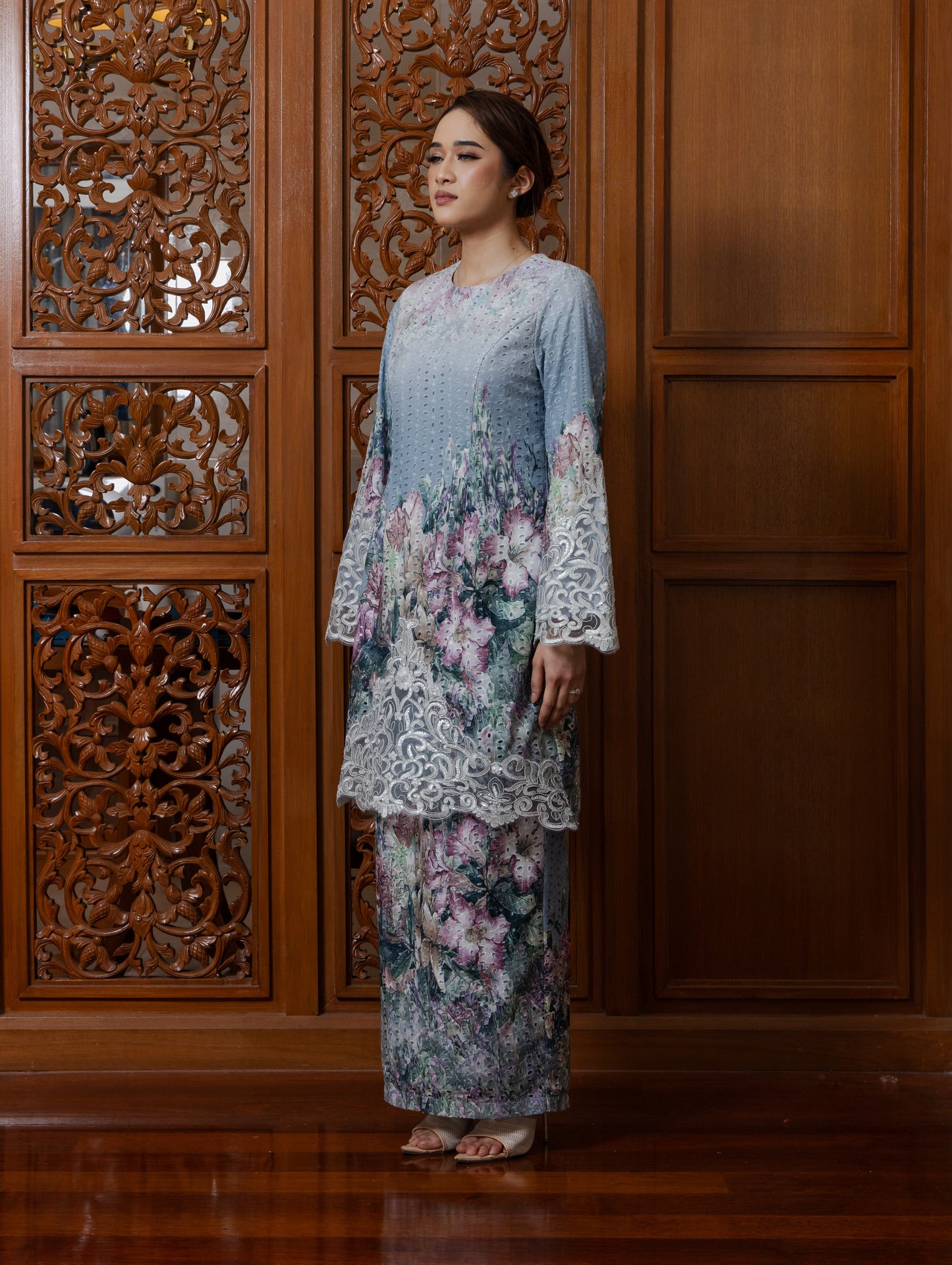 {LIMITED EDITION} Lynnie Kurung Modern - Ash Blue