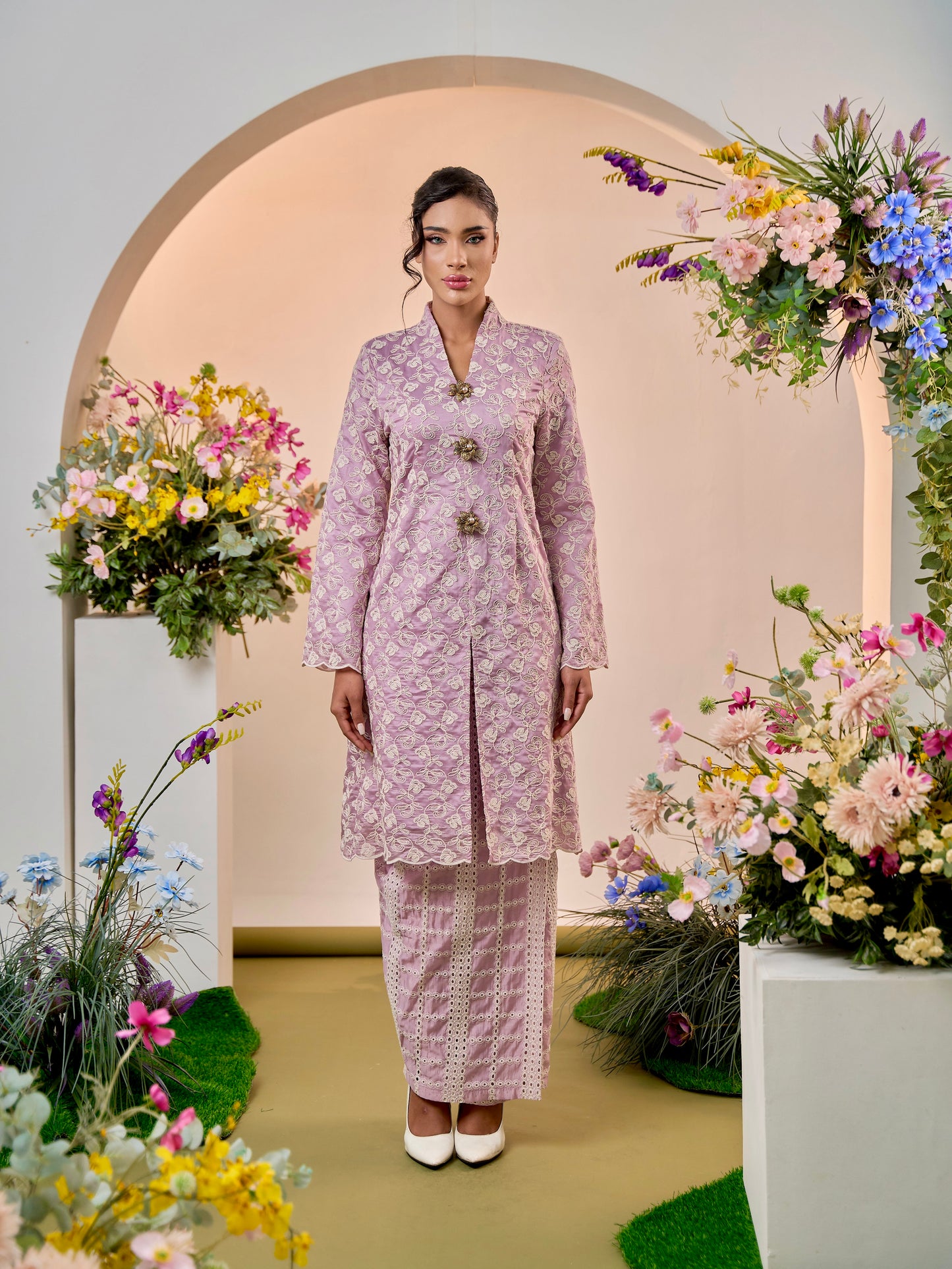 Madisa Kebaya Modern - Lilac
