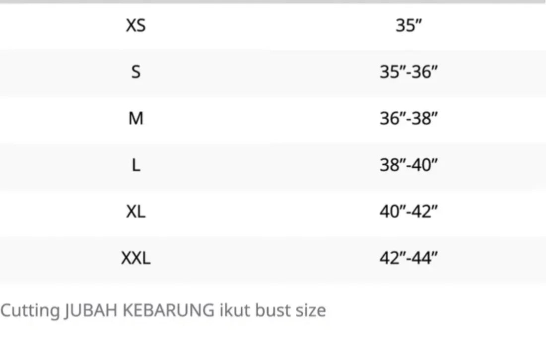 {LIMITED EDITION} Arabella Jubah Kebarung Classic - White Gold