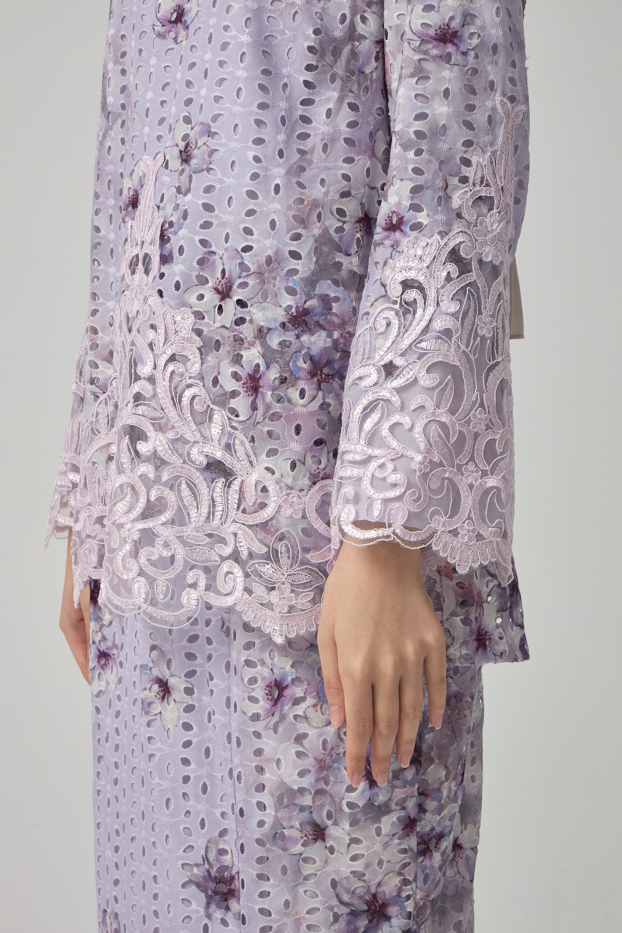 {LIMITED EDITION} Daisy Kurung Kedah - Purple
