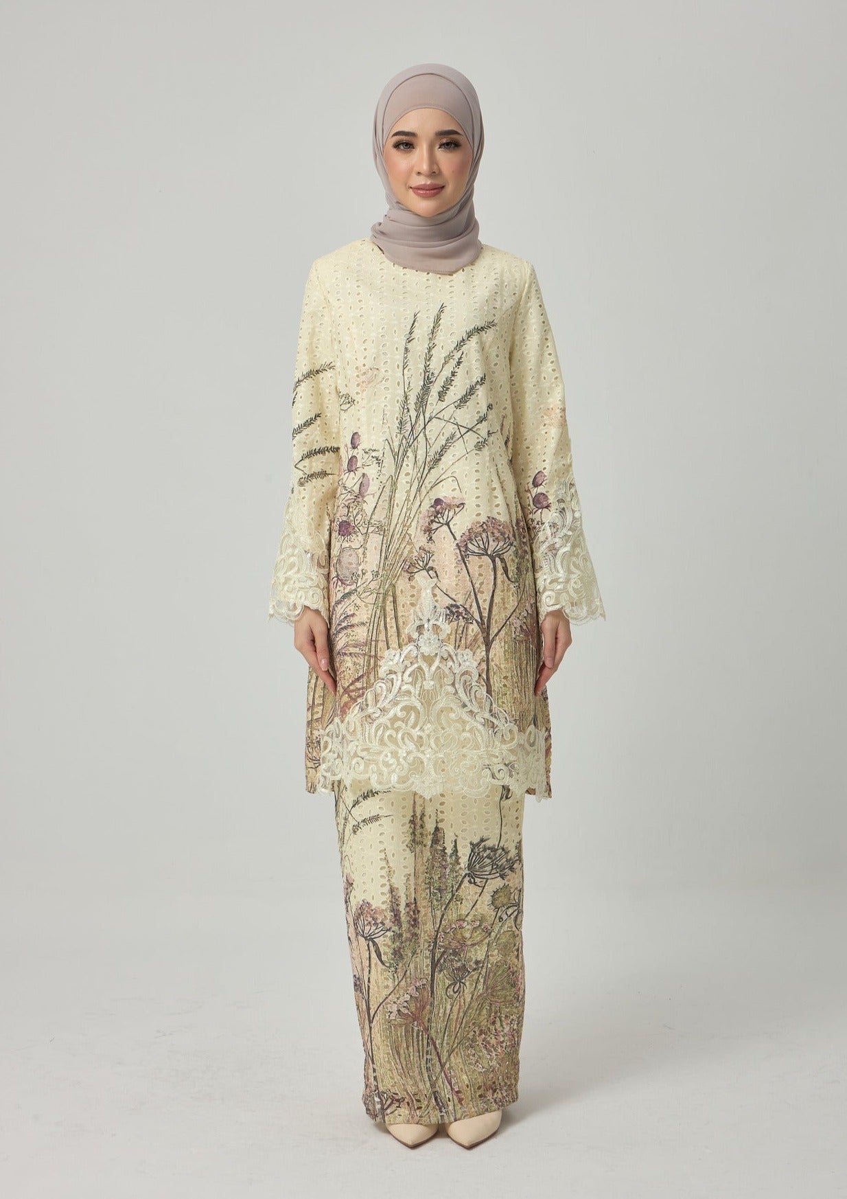 {LIMITED EDITION} Dandelion Kurung Modern - Mustard Yellow