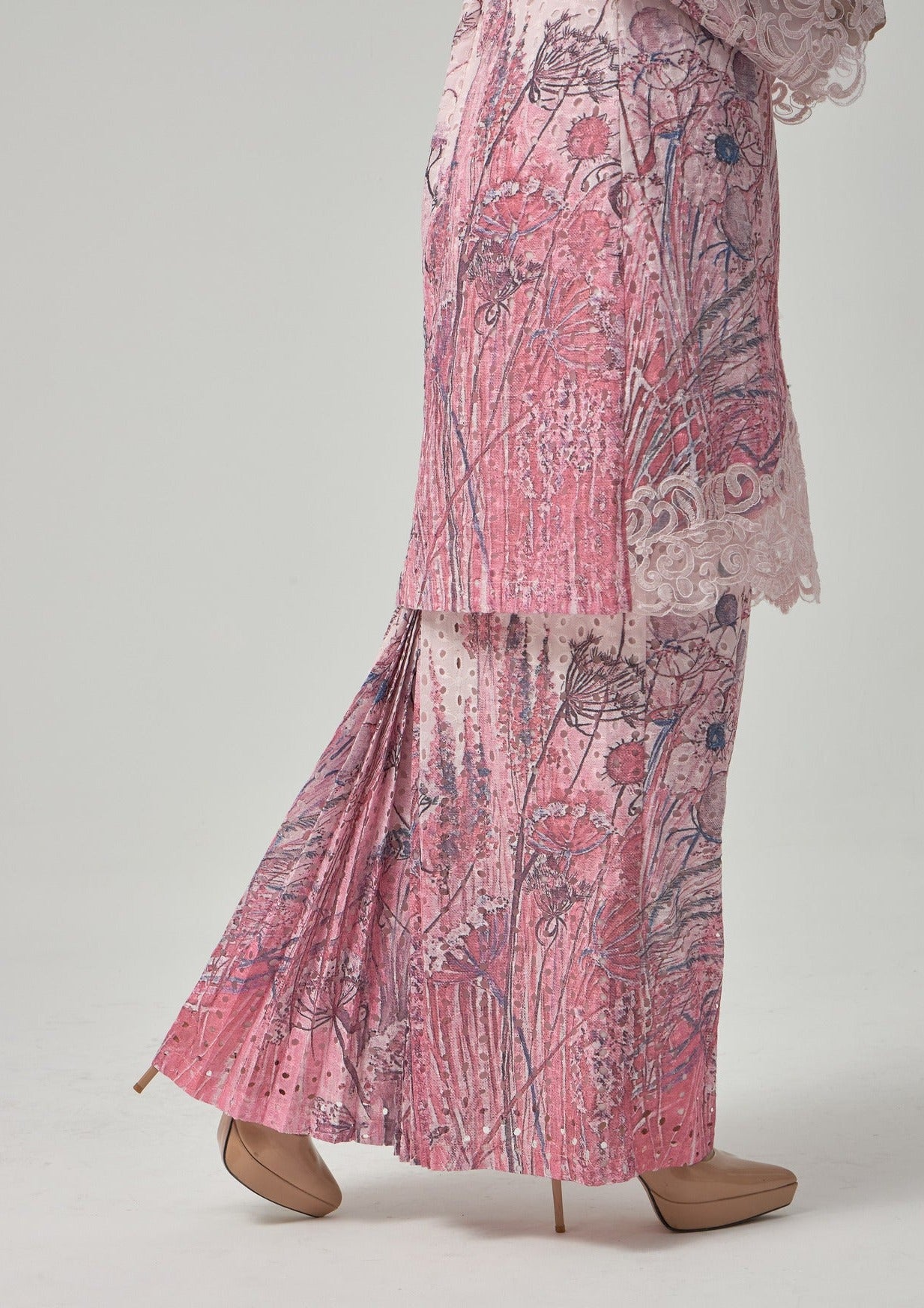 {LIMITED EDITION} Dandelion Kurung Modern - Pink