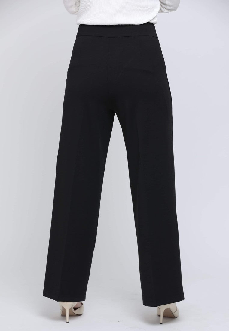 Emanuel Palazzo Pants - Black