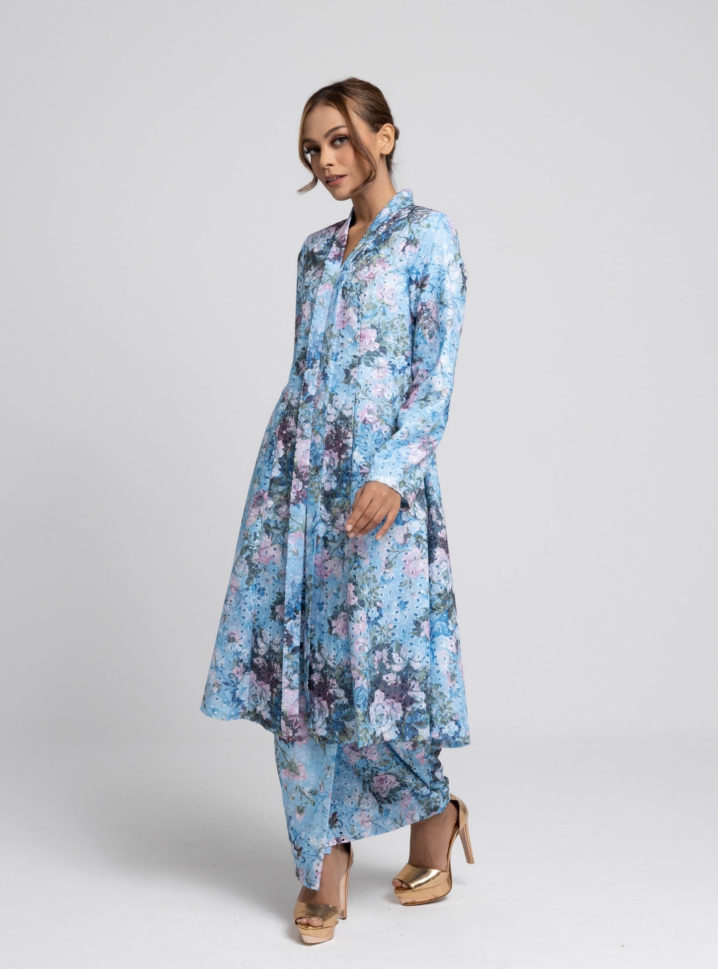 Freya Kebarung Batik Classic - Blue