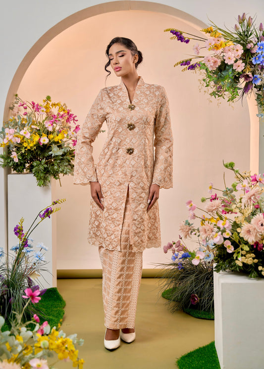 Madisa Kebaya Modern - Champagne Nude