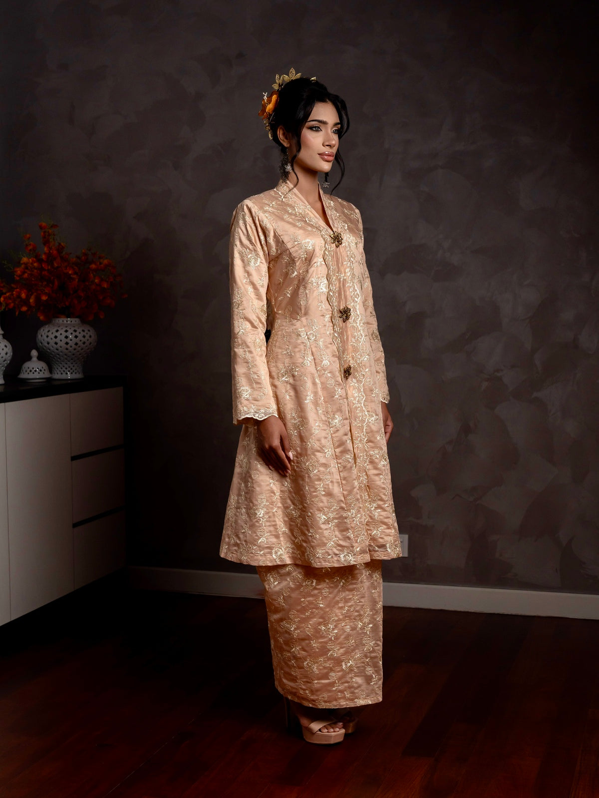 Qaseh Kebarung Classic - Champagne Nude