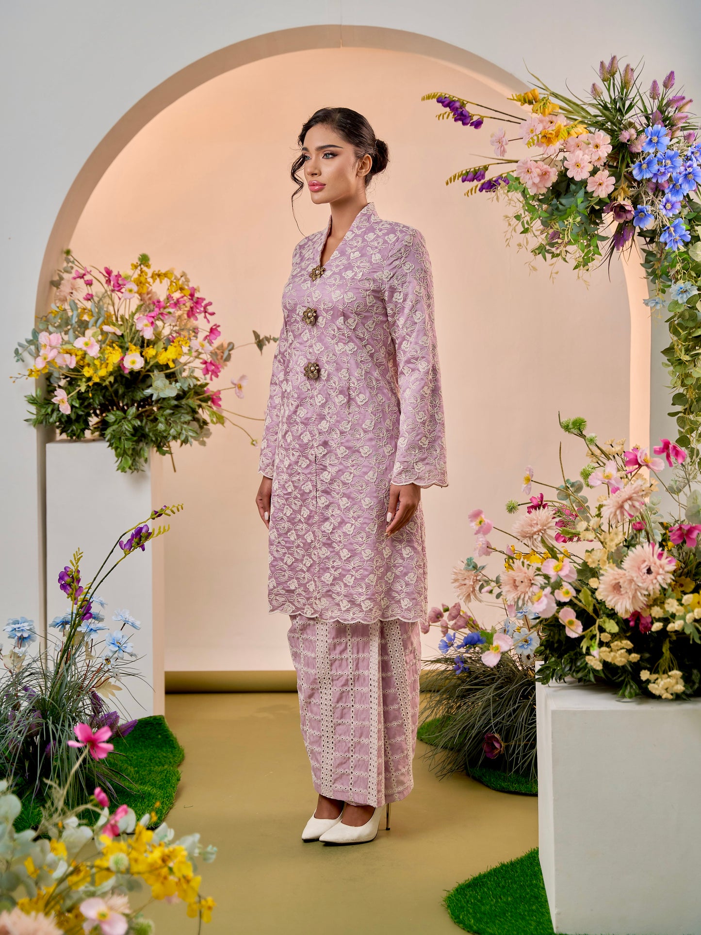 Madisa Kebaya Modern - Lilac