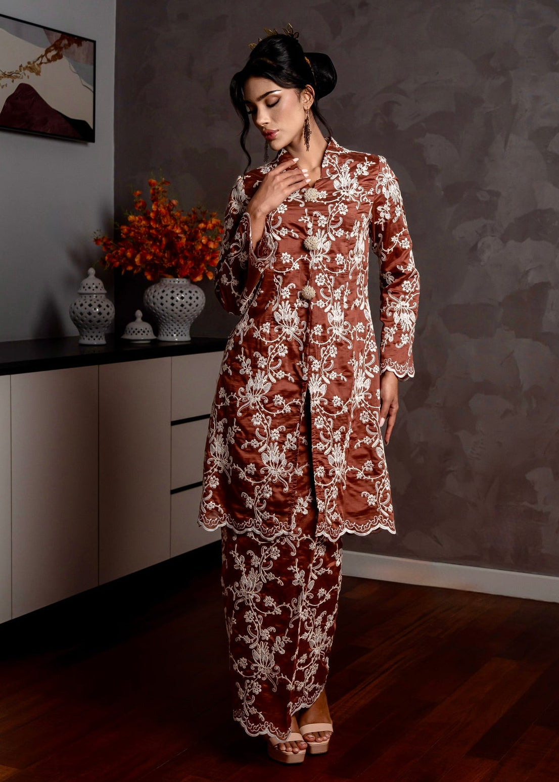 Kebaya Seri Ayura - Rich Brown