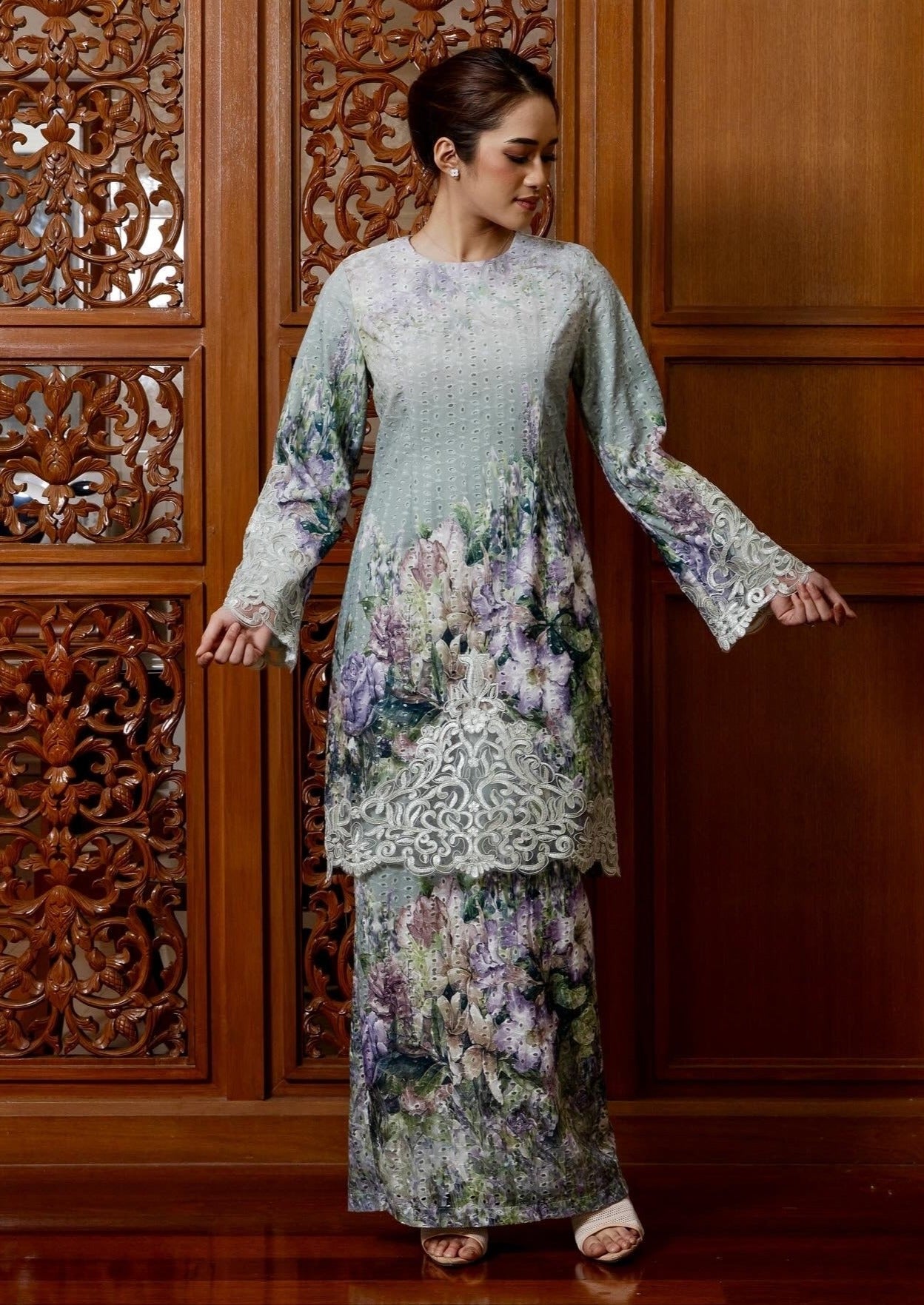 {LIMITED EDITION} Lynnie Kurung Modern - Sage Green