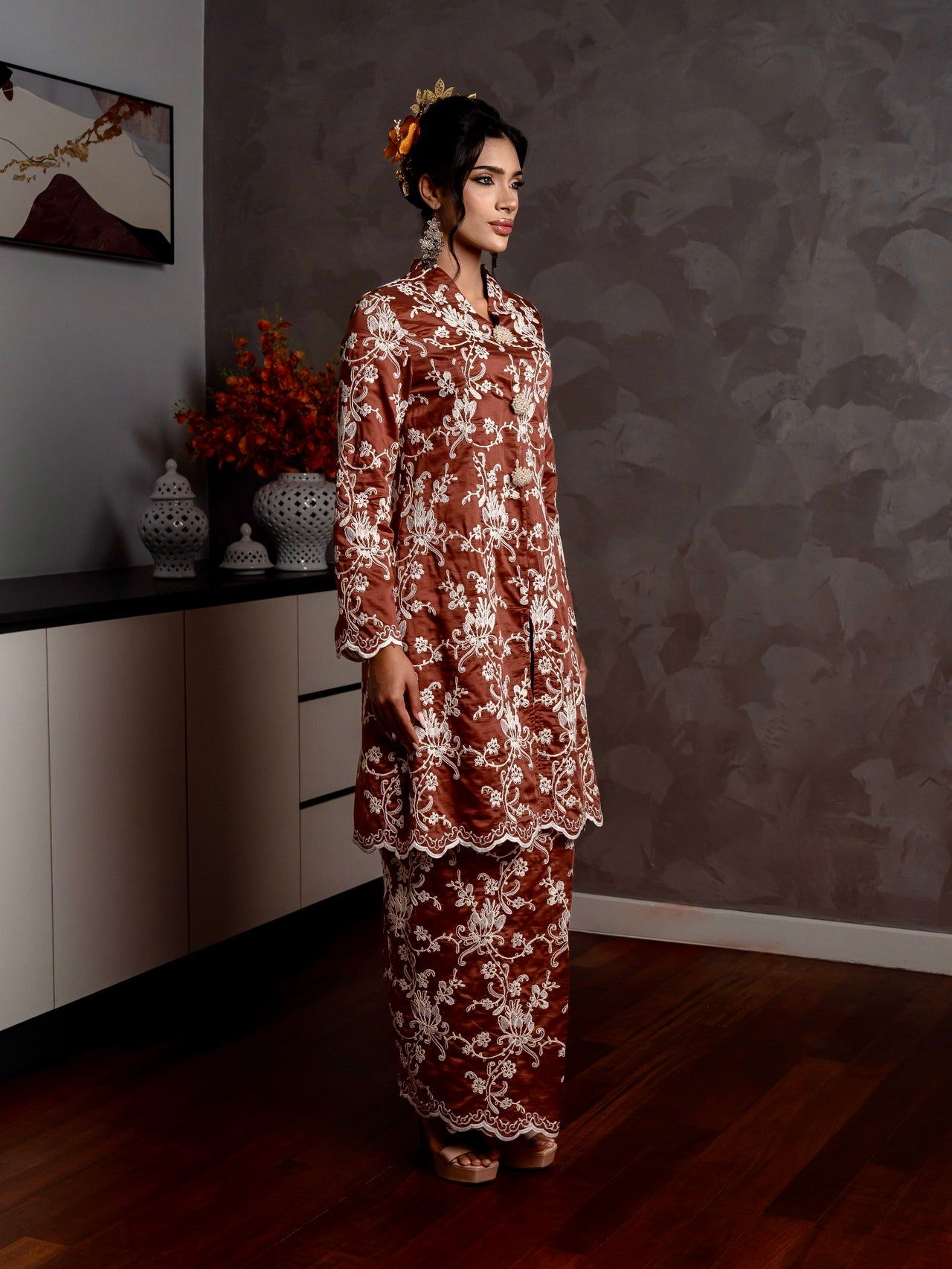 Kebaya Seri Ayura - Rich Brown