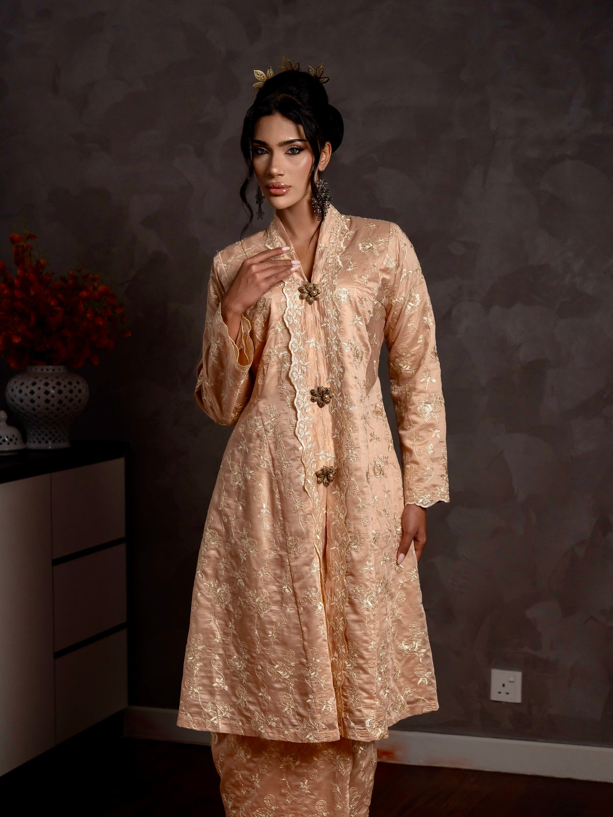 Qaseh Kebarung Classic - Champagne Nude