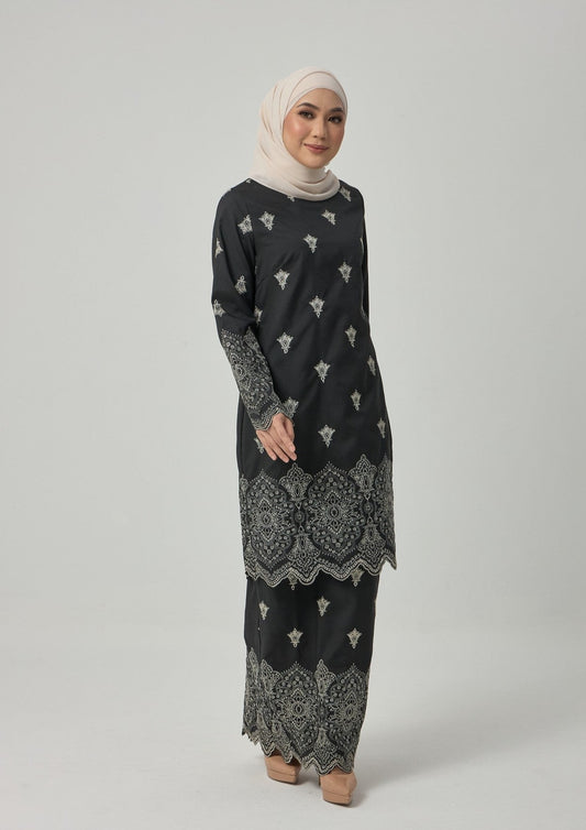 Idriani Kurung Modern - Black