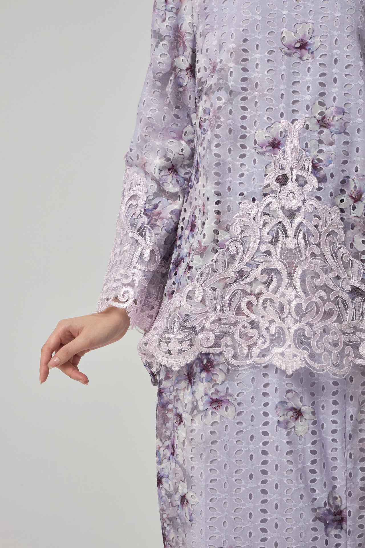{LIMITED EDITION} Daisy Kurung Kedah - Purple