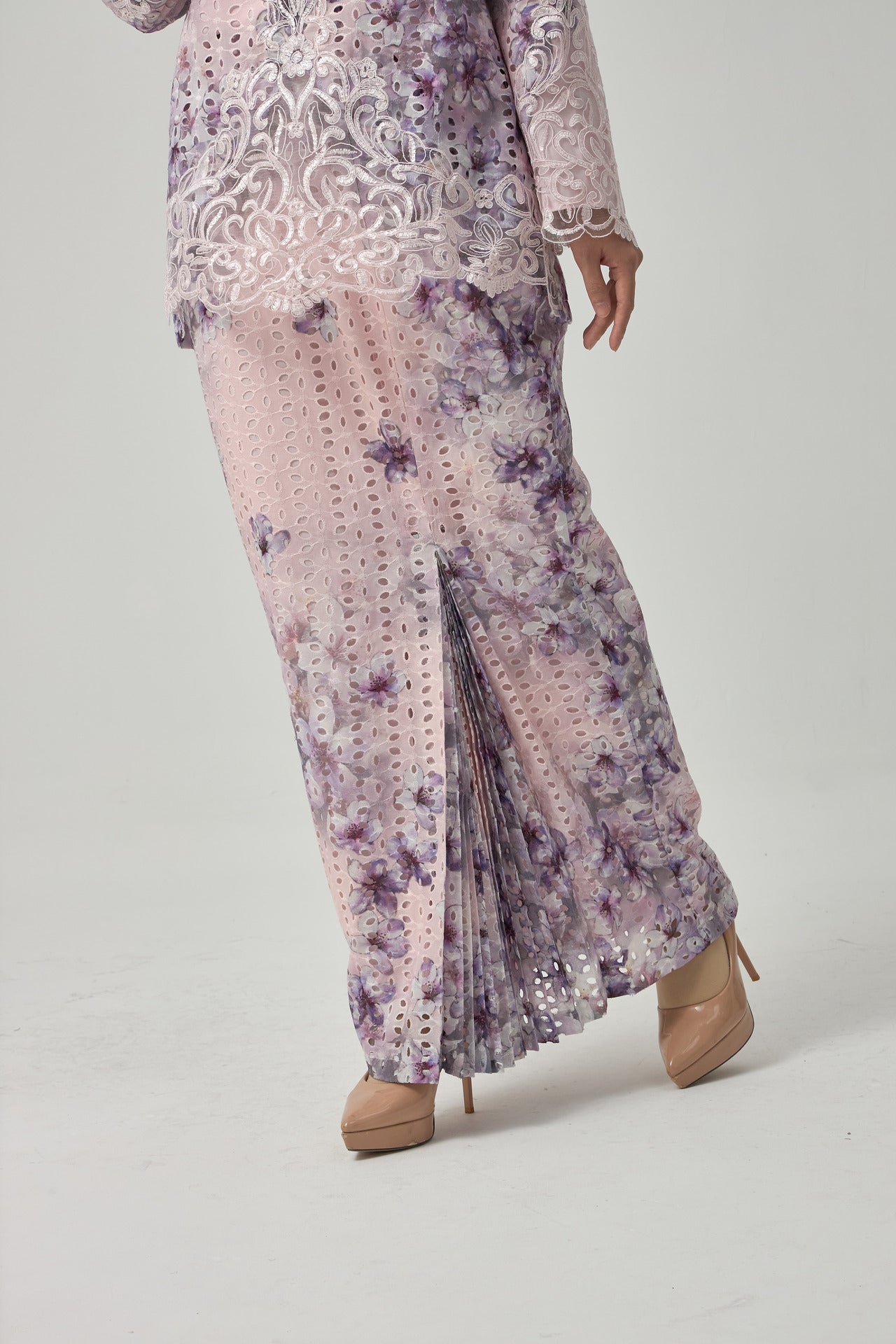 {LIMITED EDITION} Daisy Kurung Kedah - Pink