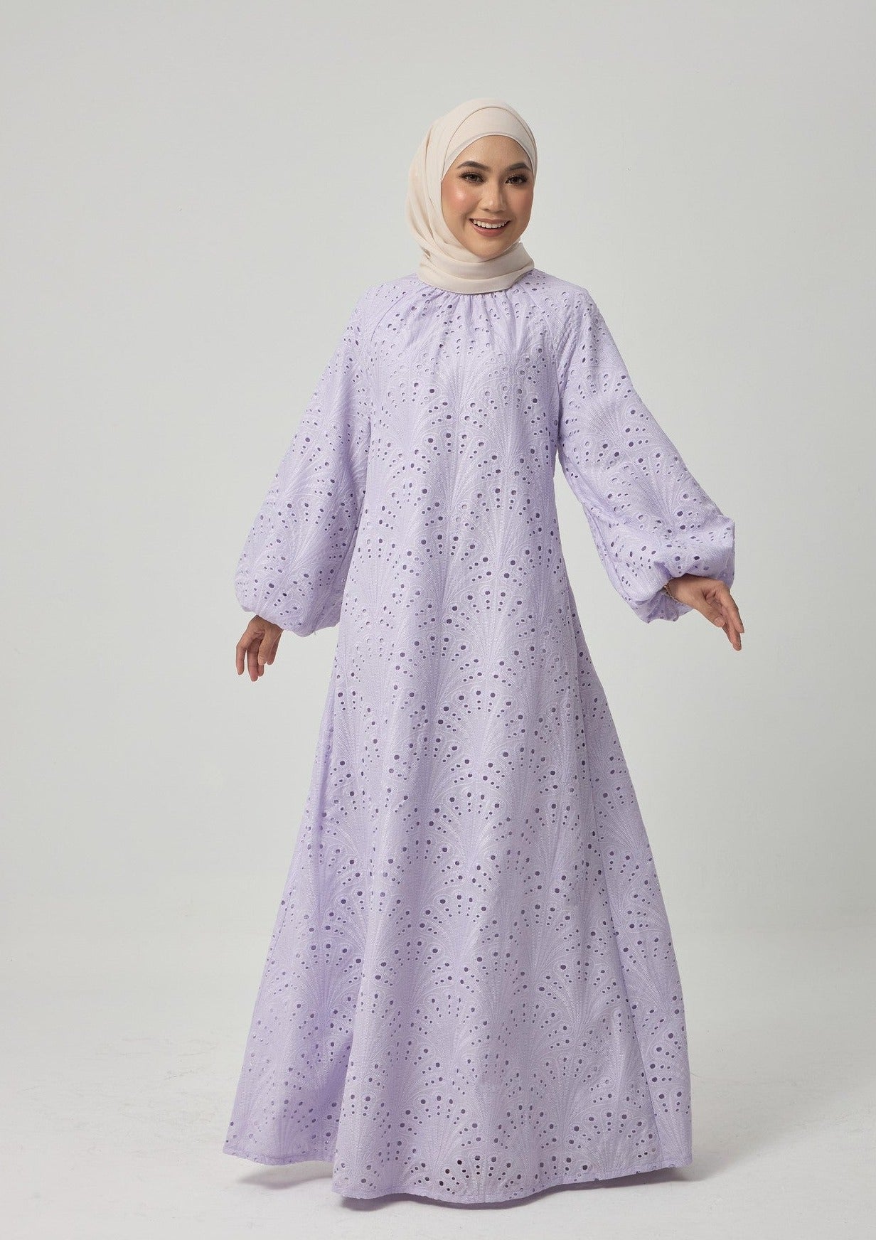 Luna Dress - Purple