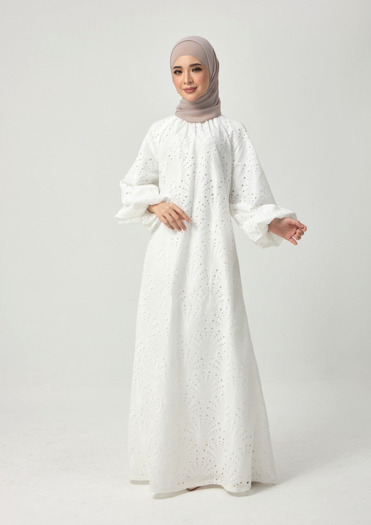 Luna Dress - White