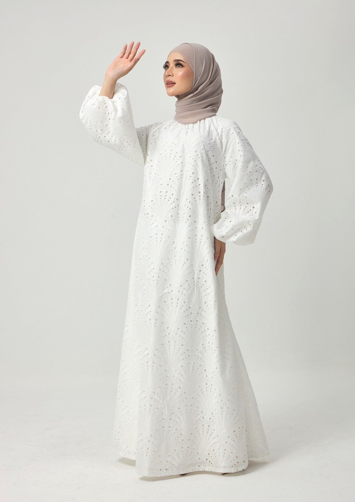 Luna Dress - White