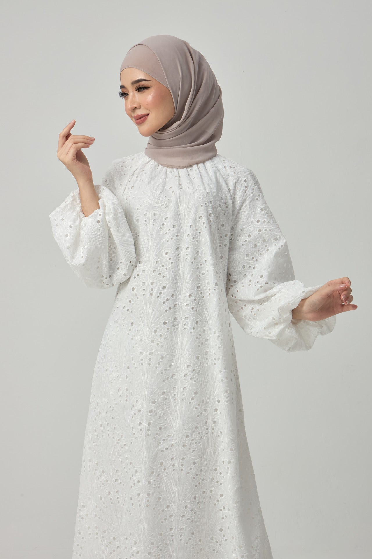 Luna Dress - White