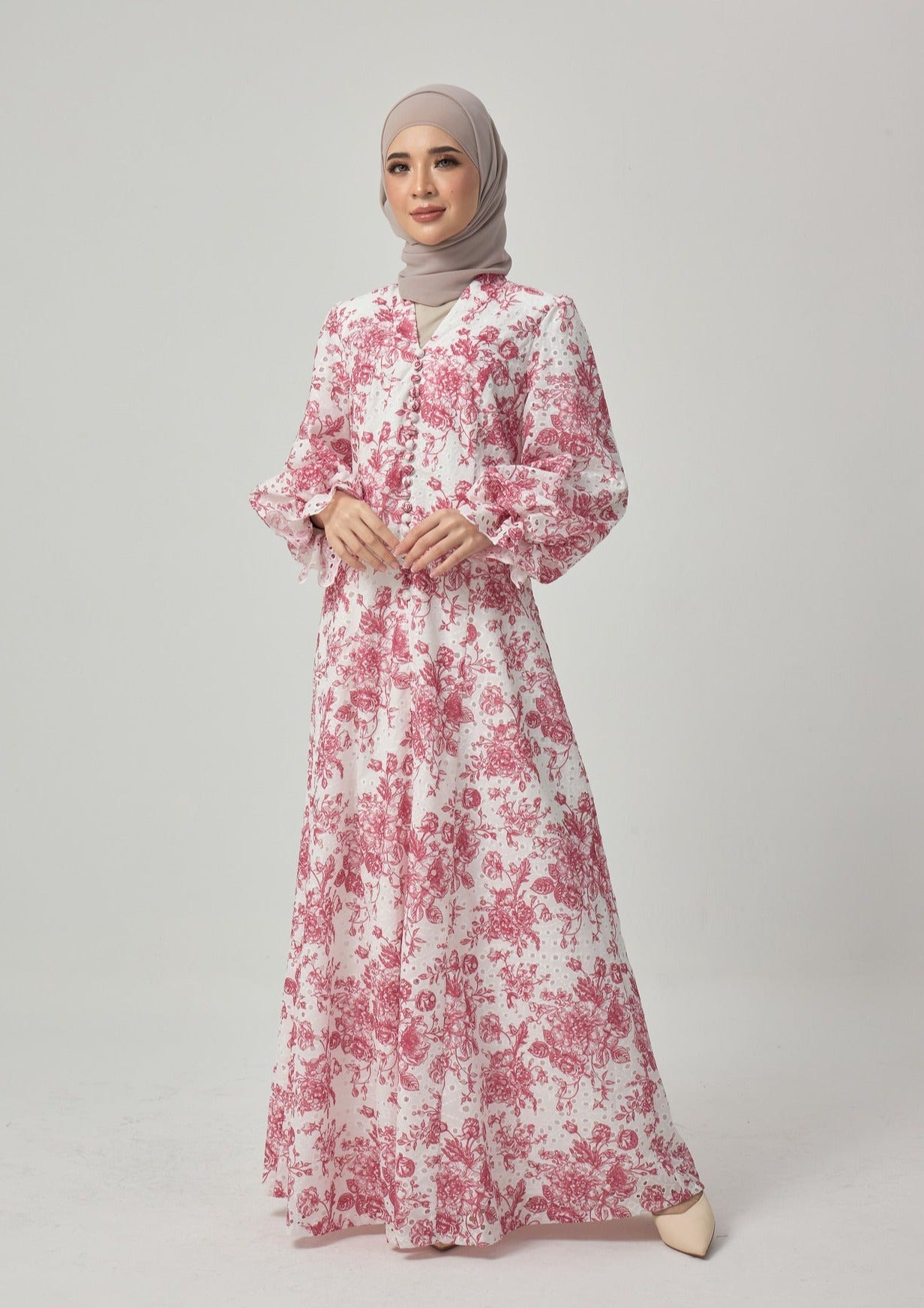 Della Dress - Red