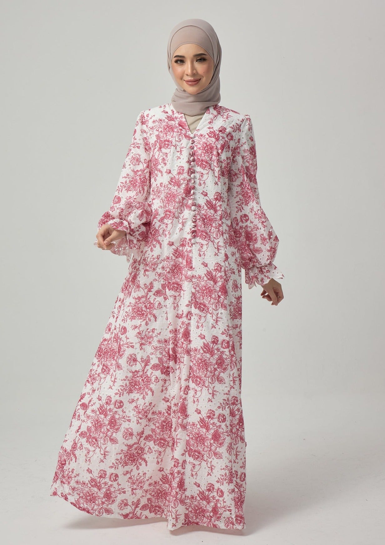 Della Dress - Red