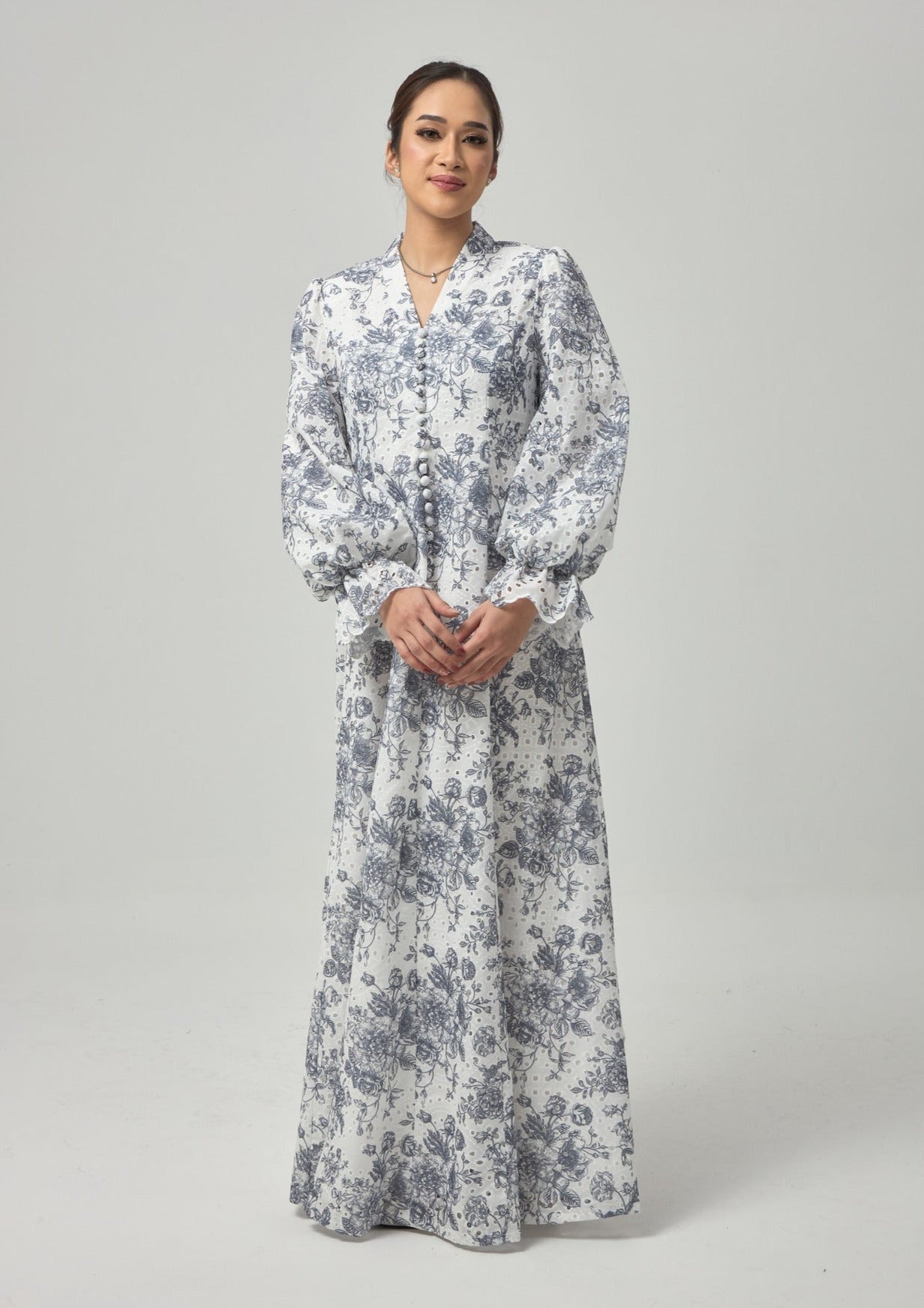 Della Dress - Grey