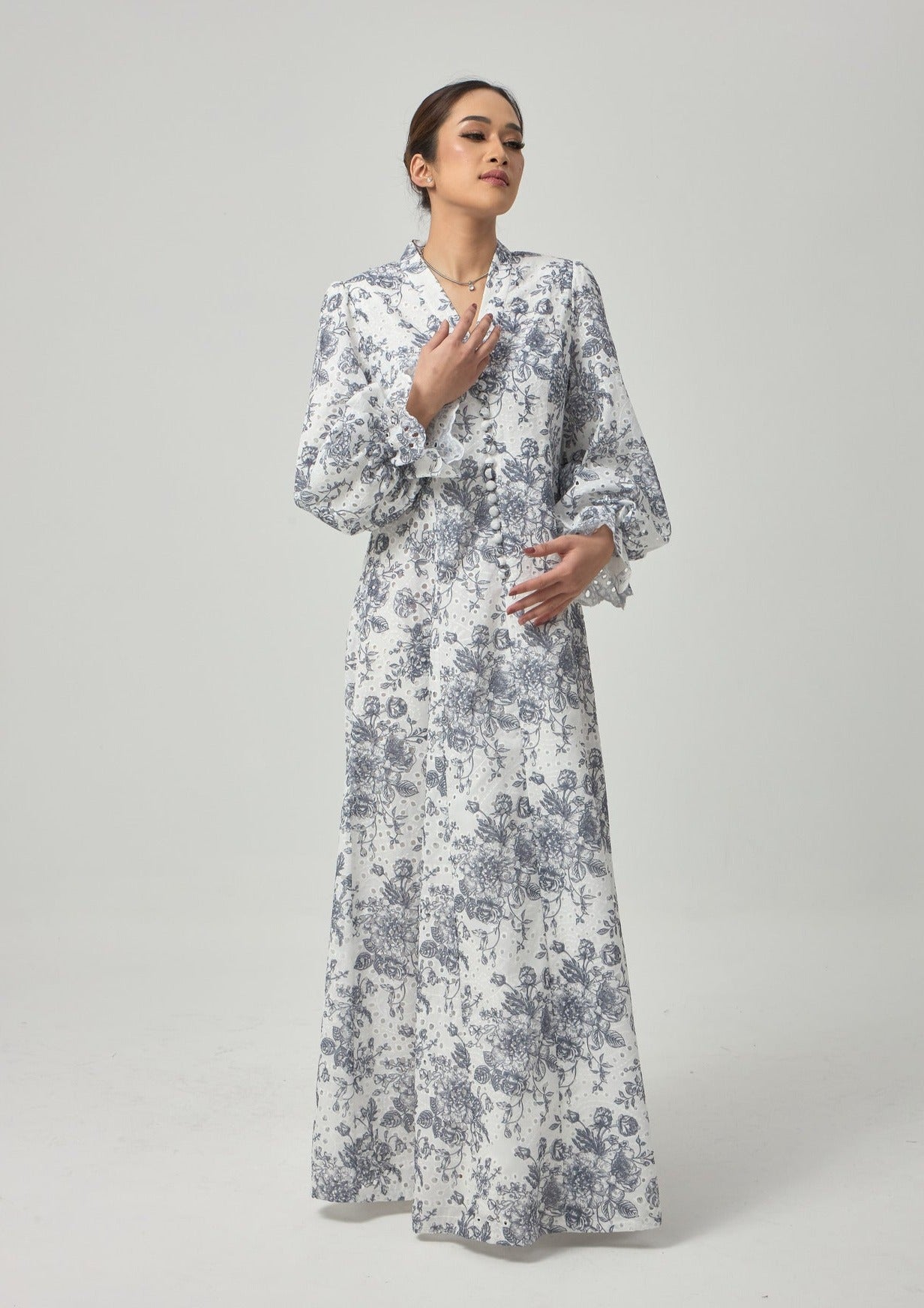 Della Dress - Grey