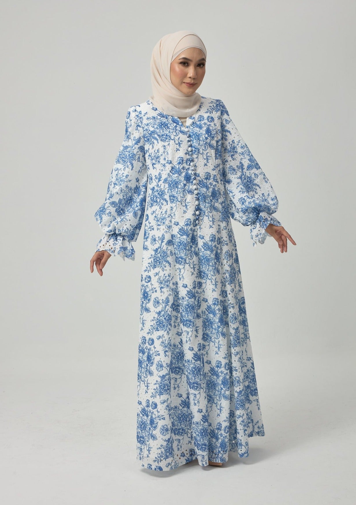 Della Dress - Royal Blue