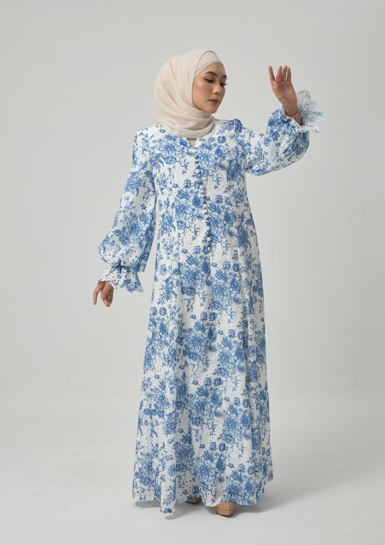 Della Dress - Royal Blue