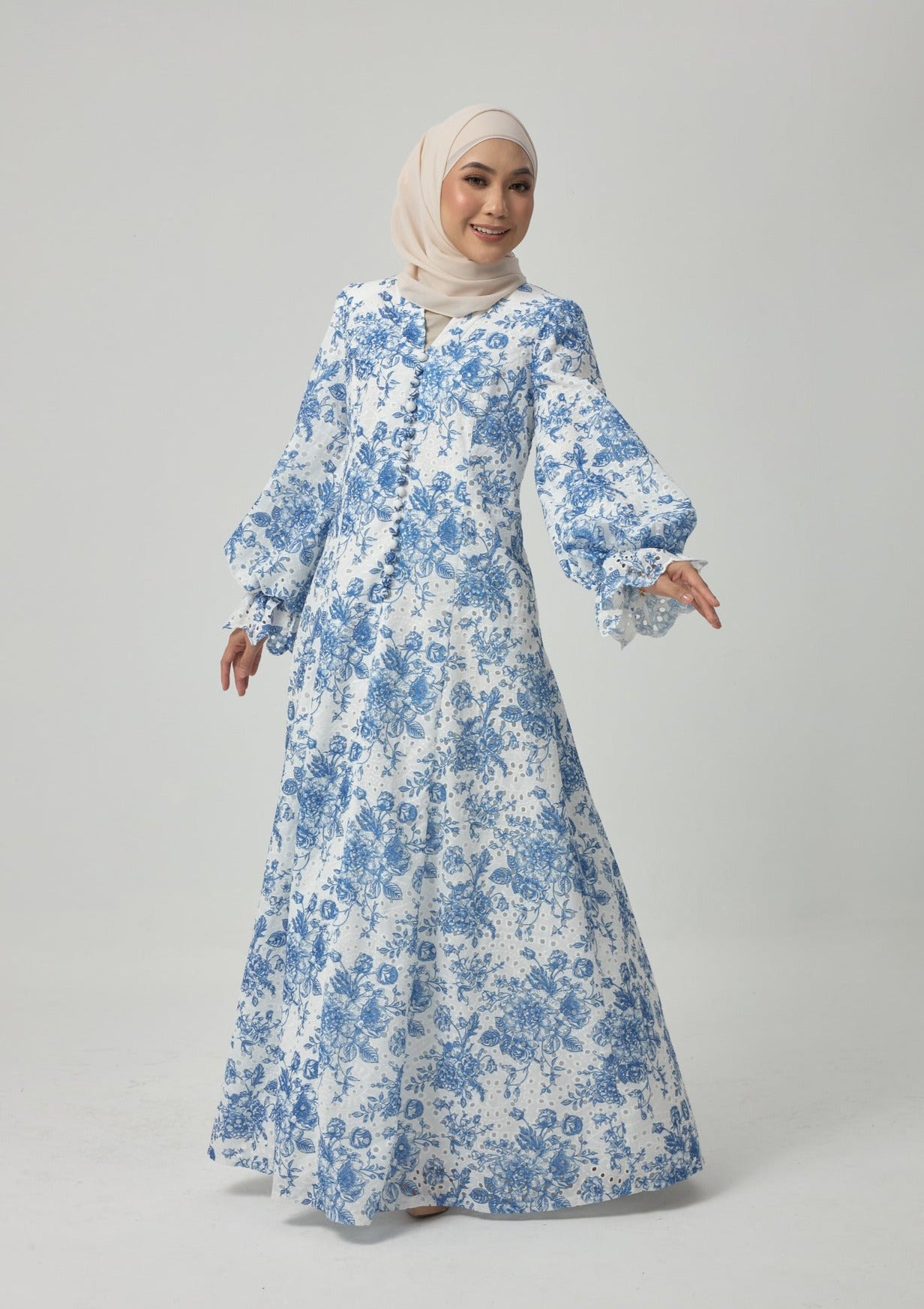 Della Dress - Royal Blue