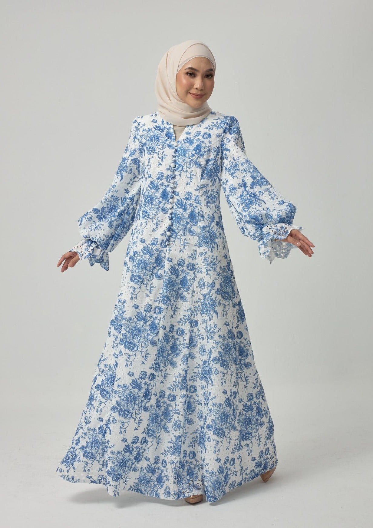 Della Dress - Royal Blue