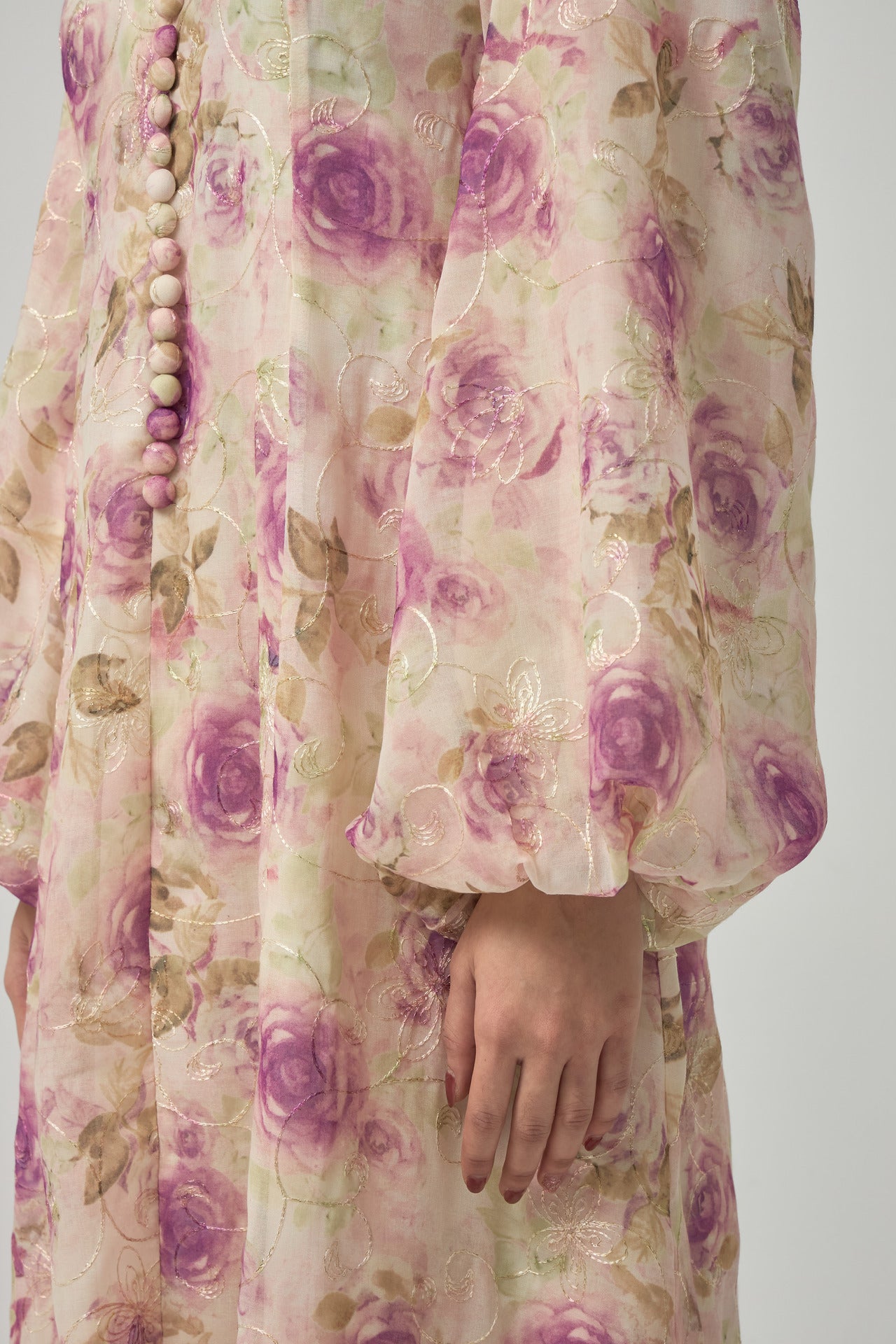 Femme Silk Dress - Purple