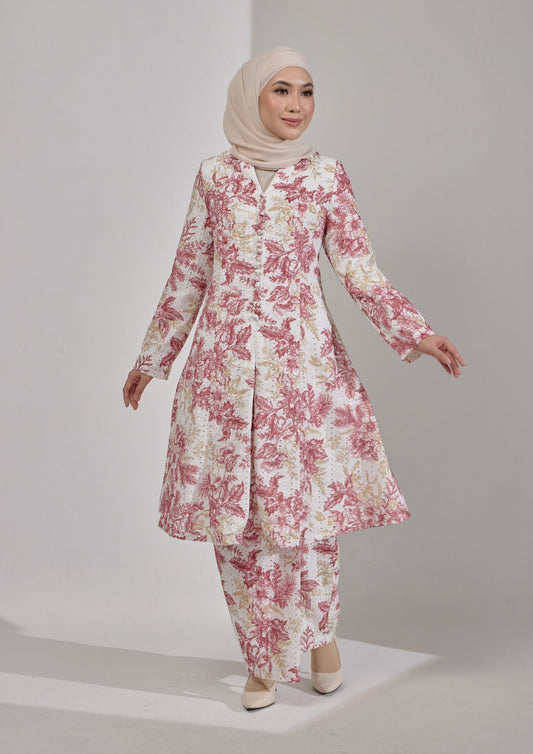 Isra Kebarung Batik Classic Kebarung - Red
