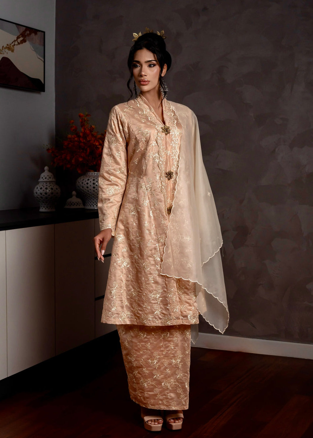 Qaseh Kebarung Classic - Champagne Nude