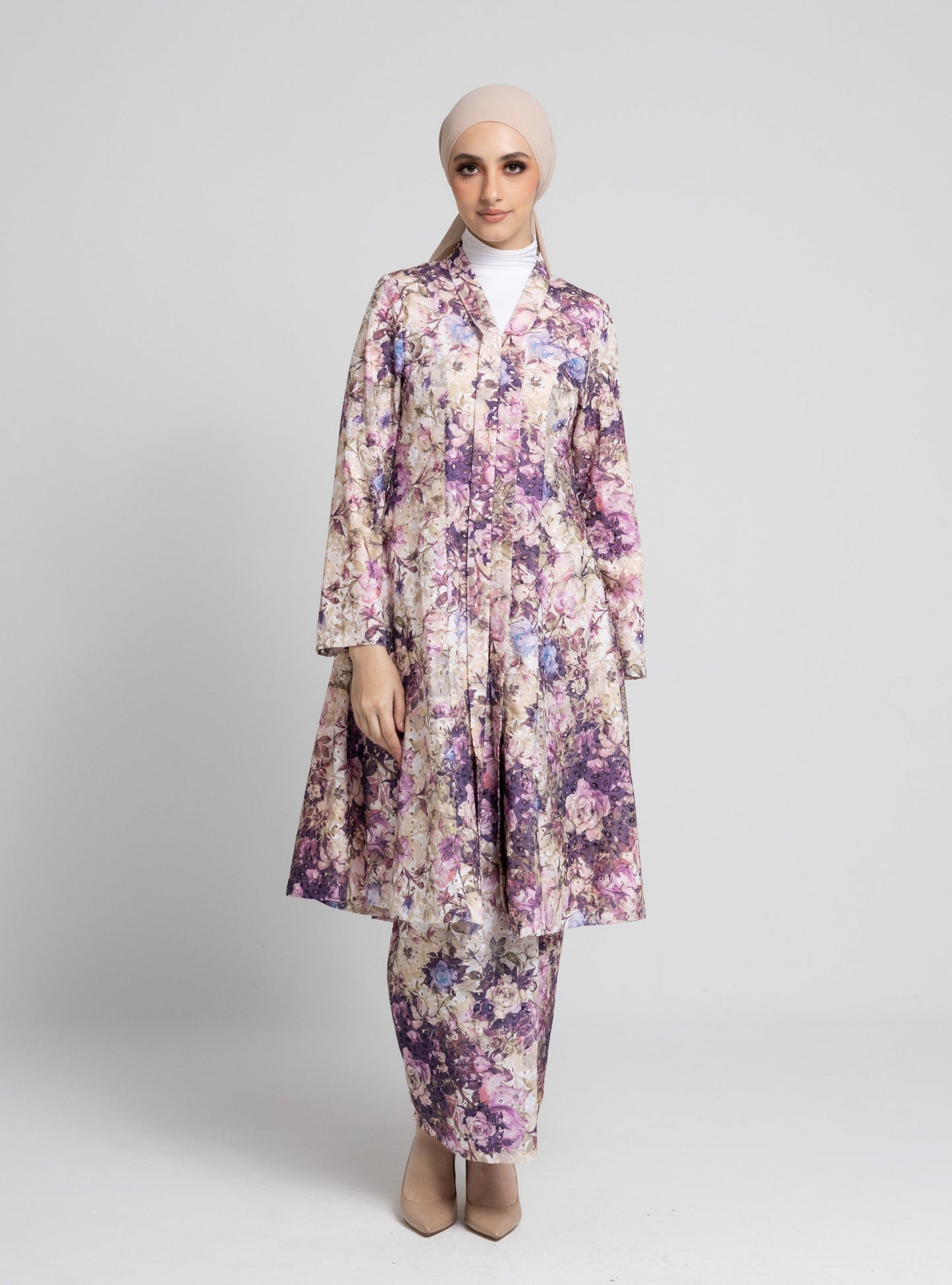 Freya Kebarung Batik Classic - Purple