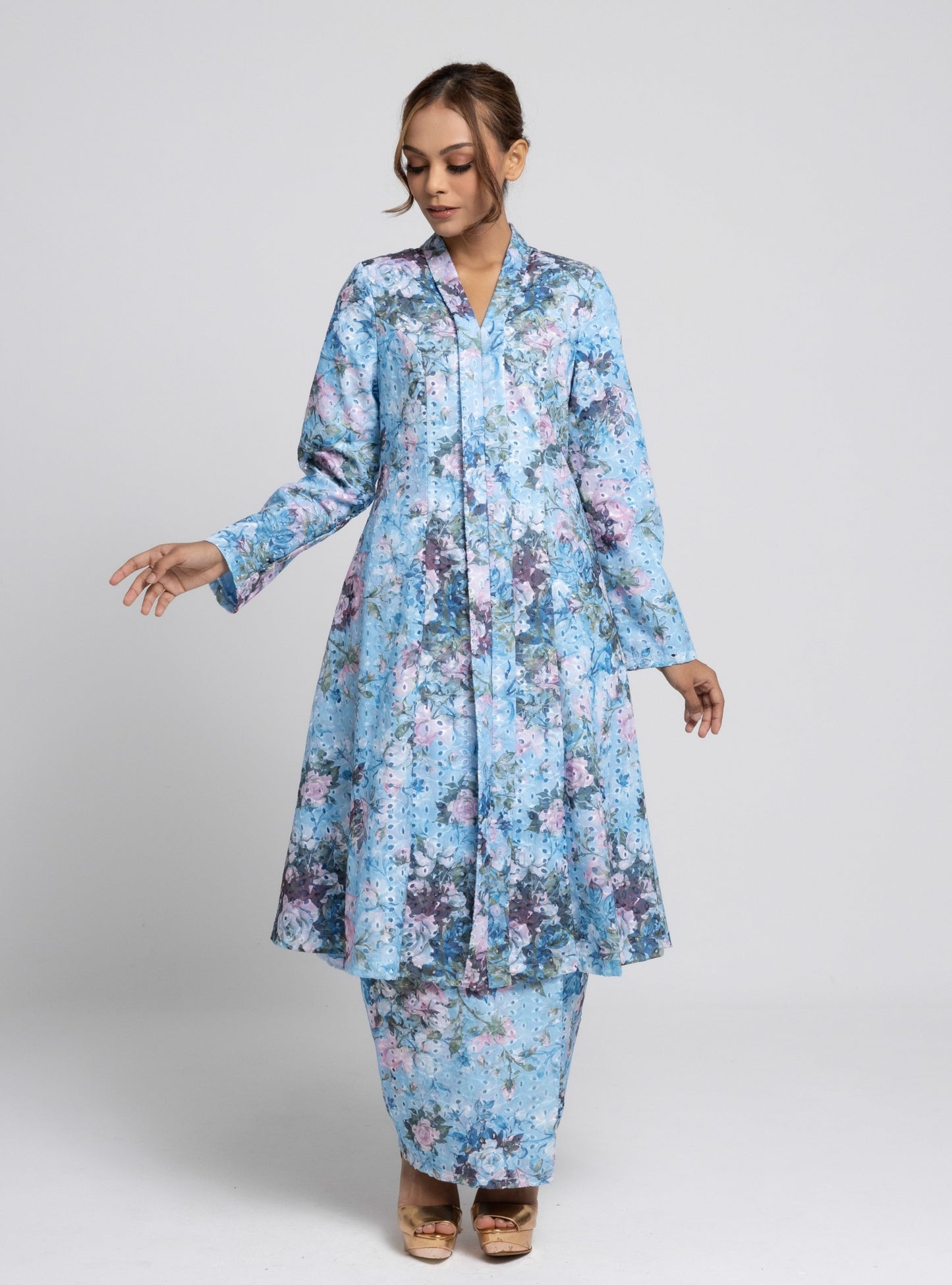 Freya Kebarung Batik Classic - Blue