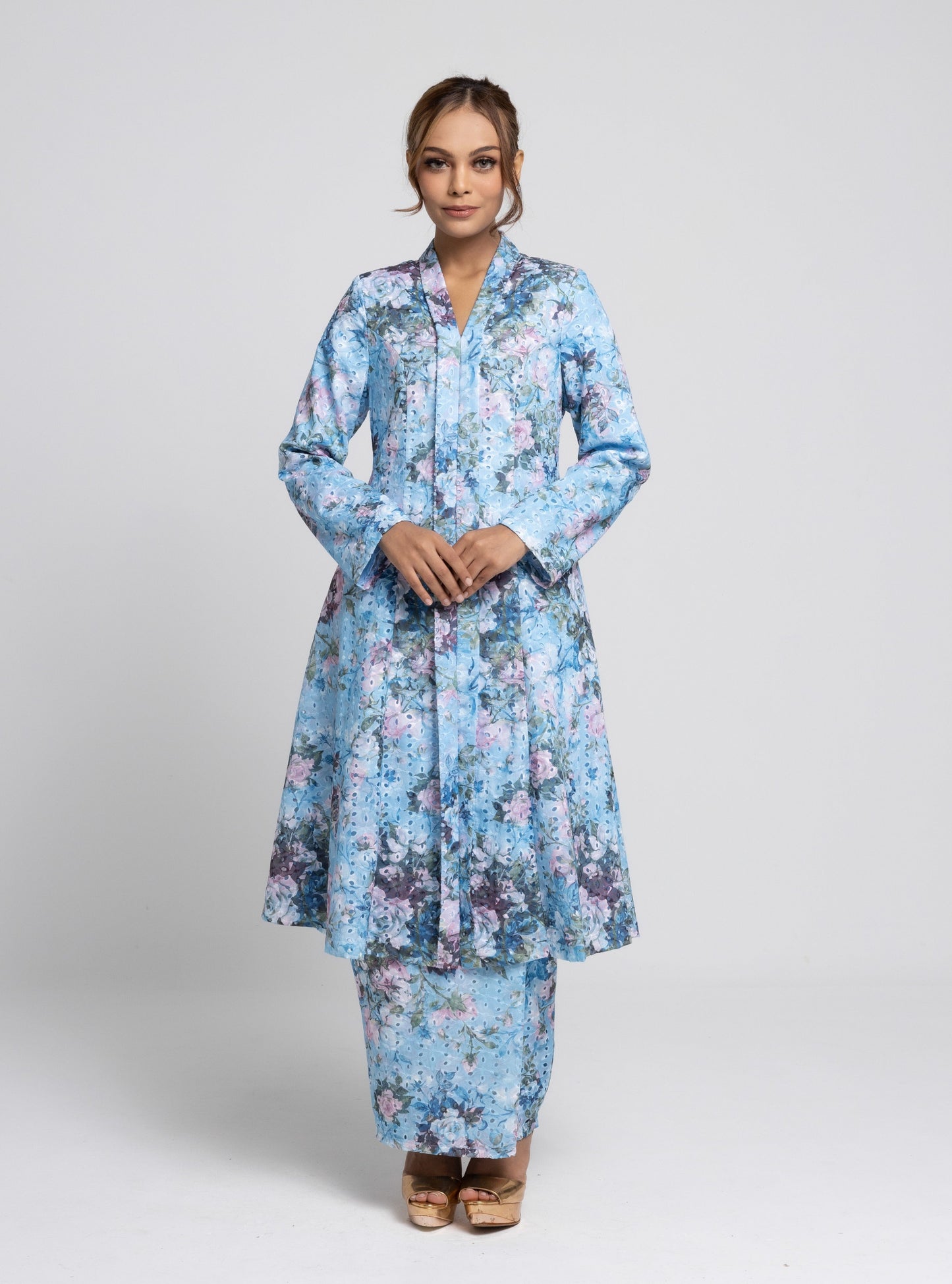 Freya Kebarung Batik Classic - Blue