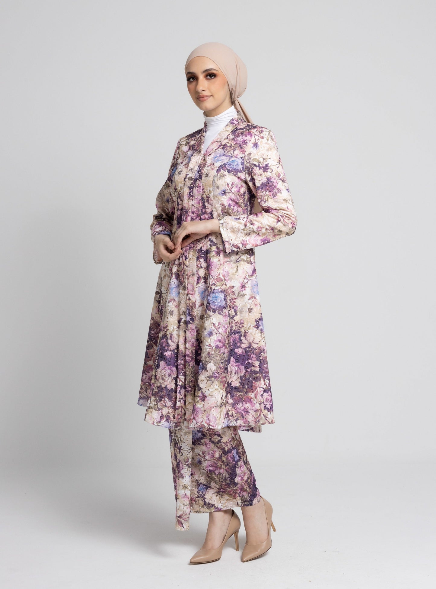 Freya Kebarung Batik Classic - Purple